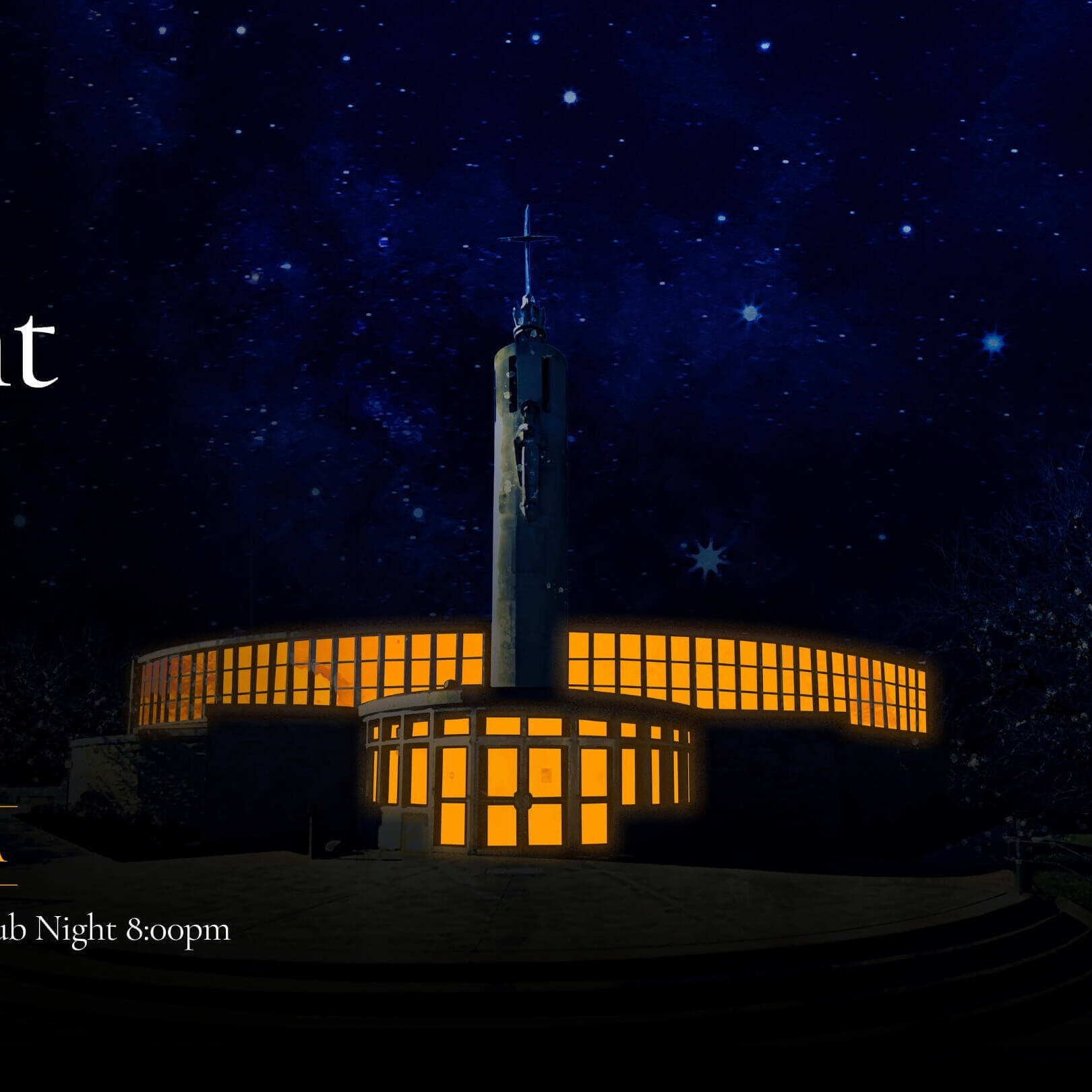 December Candlelight Mass - St. Catherine - logo